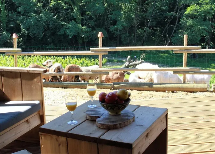 Κατάλυμα σε φάρμα Retour Au Source Monprimblanc